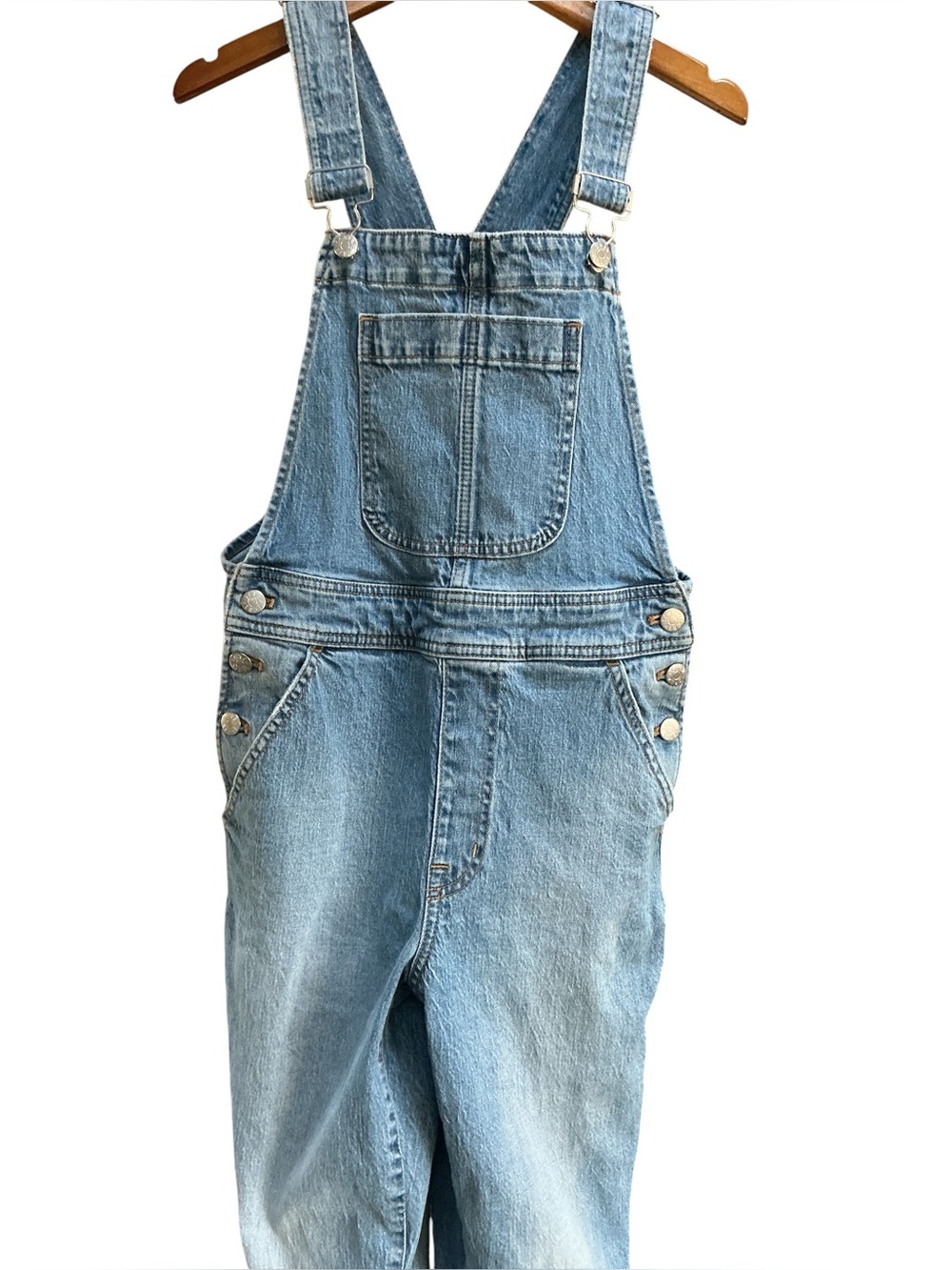 JCrew denim overalls XS